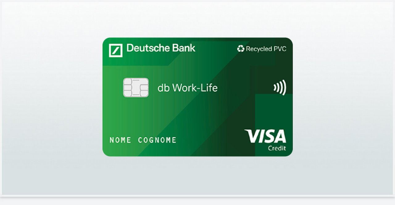 Immagine della Carta di Credito dbWorkLife Visa Corporate Personale